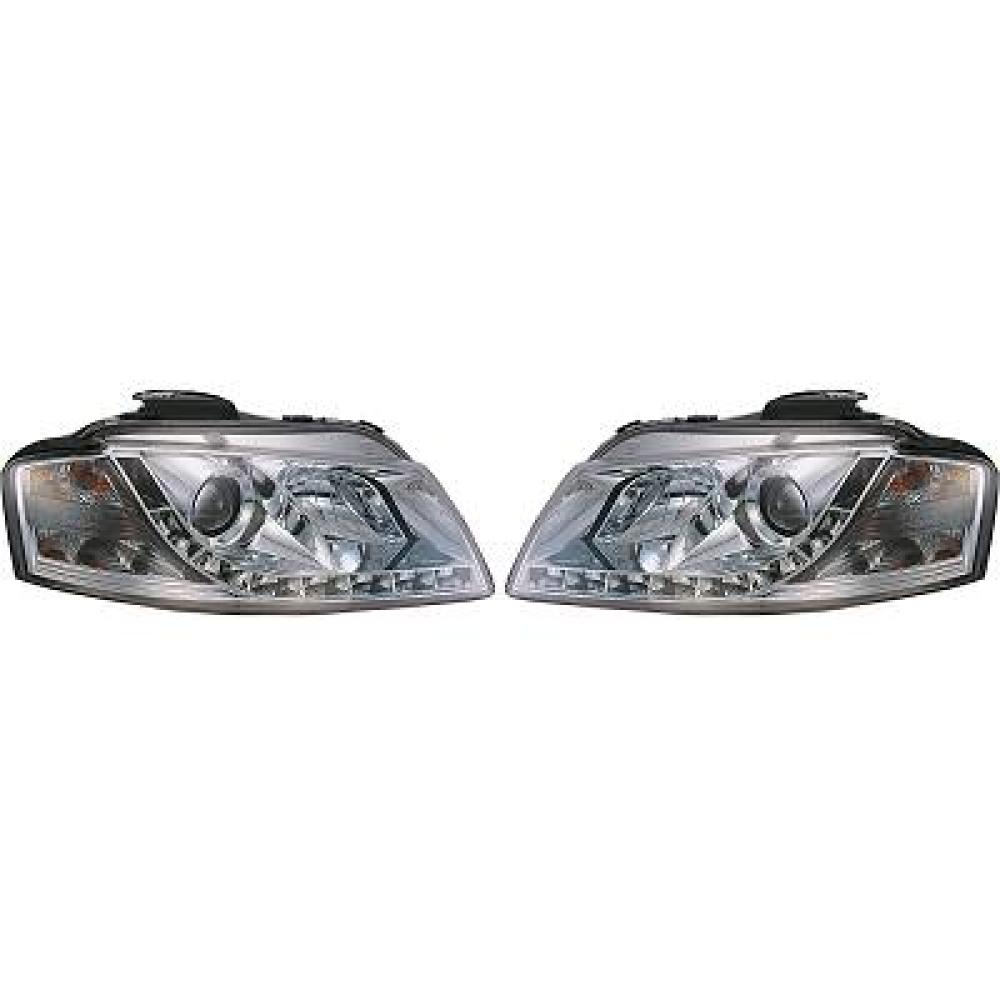 Kit de projecteurs principaux Audi A3 03-08