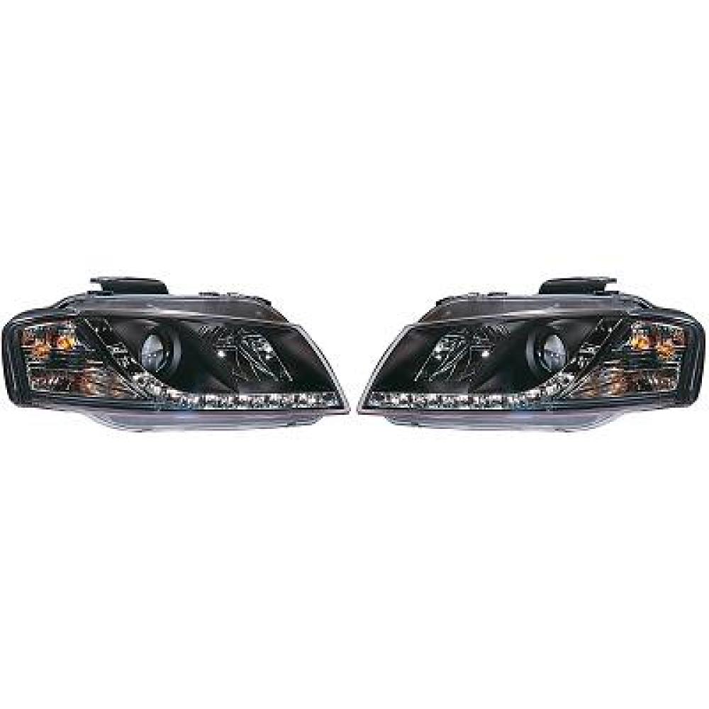 Kit de projecteurs principaux Audi A3 03-08