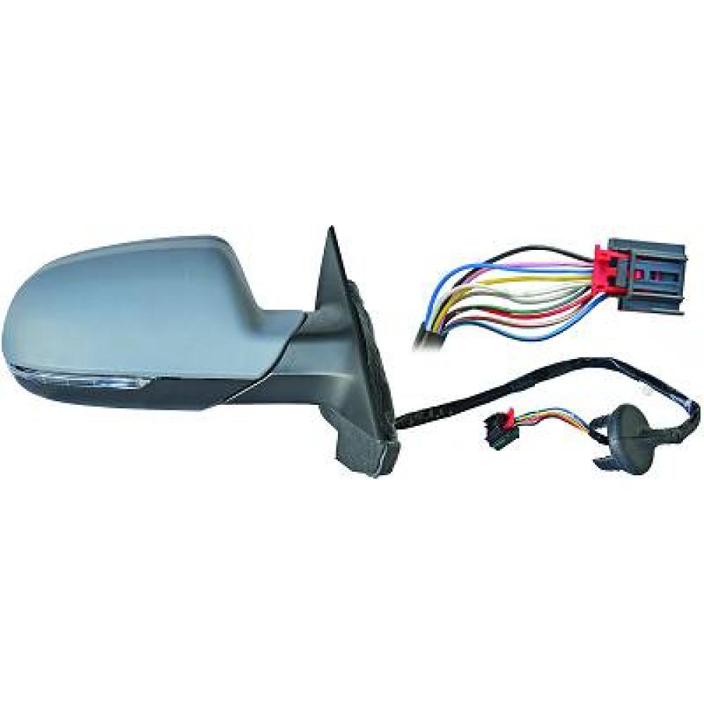Rétroviseur extérieur gauche Audi A3 Lim./Sportb./Cabrio 08-12
