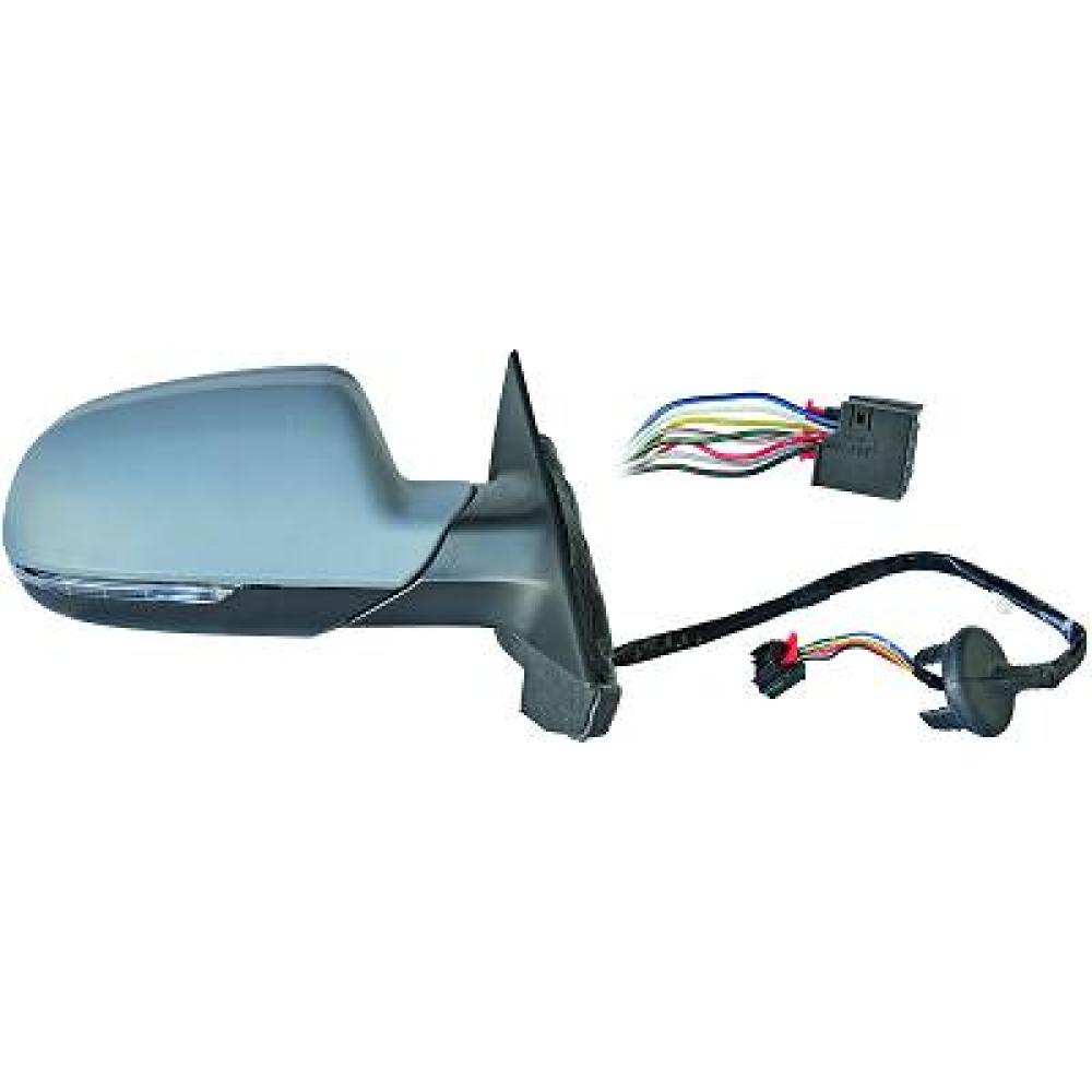 Rétroviseur extérieur gauche Audi A3 Lim./Sportb./Cabrio 08-12