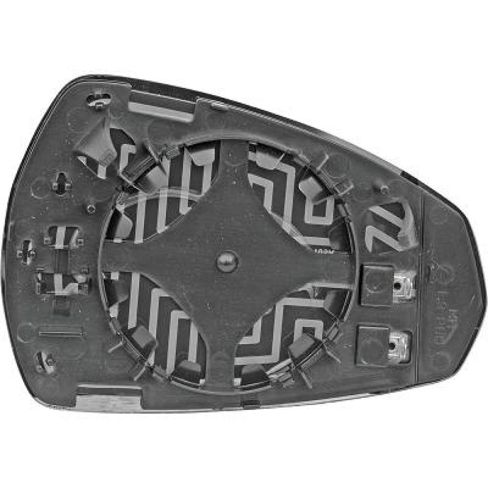 Verre de rétroviseur, rétroviseur extérieur gauche Audi A3 Lim./Sportback (Typ8V) 12-16