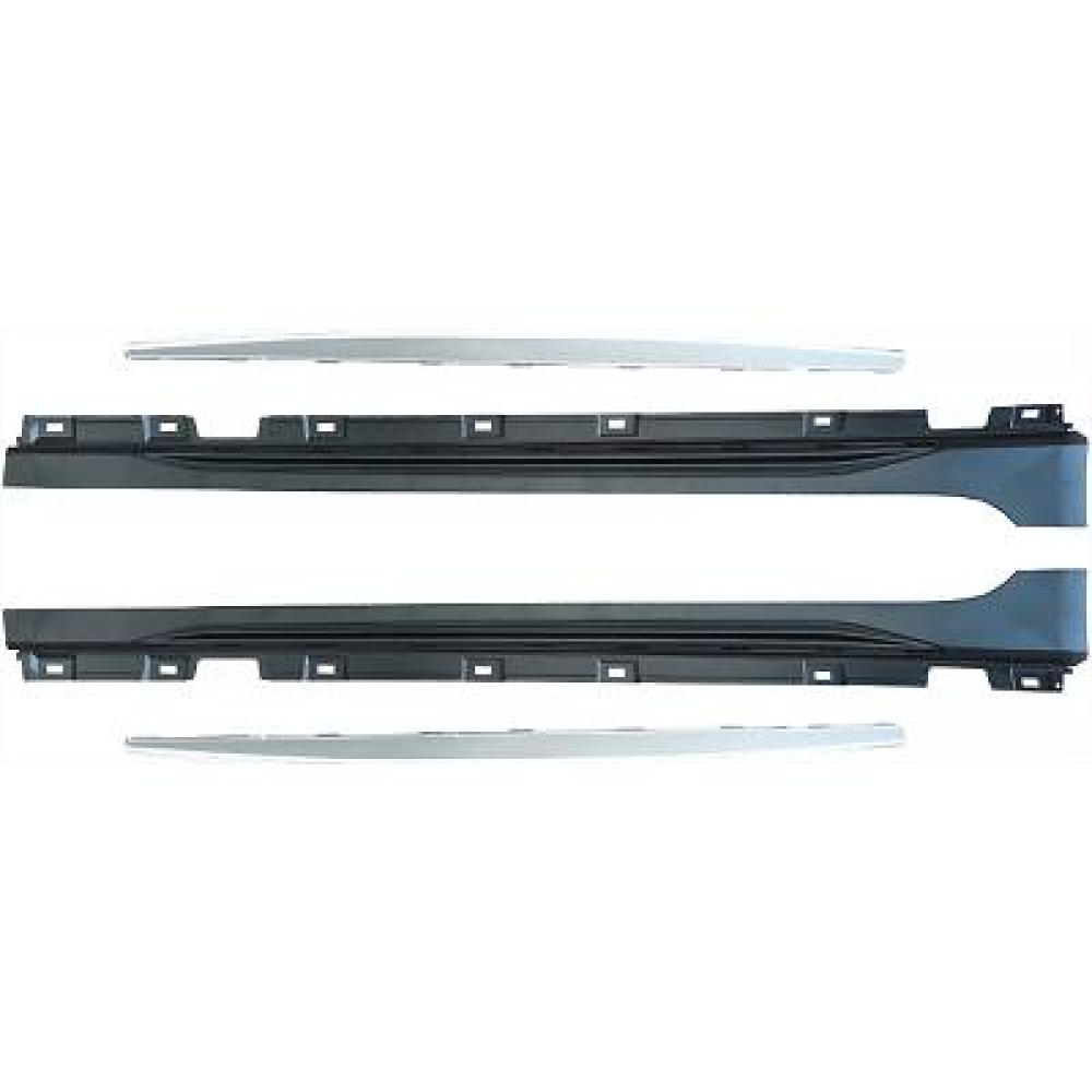 Revêtement de bas de marche Montage en saillie latéral Audi A5 16-19