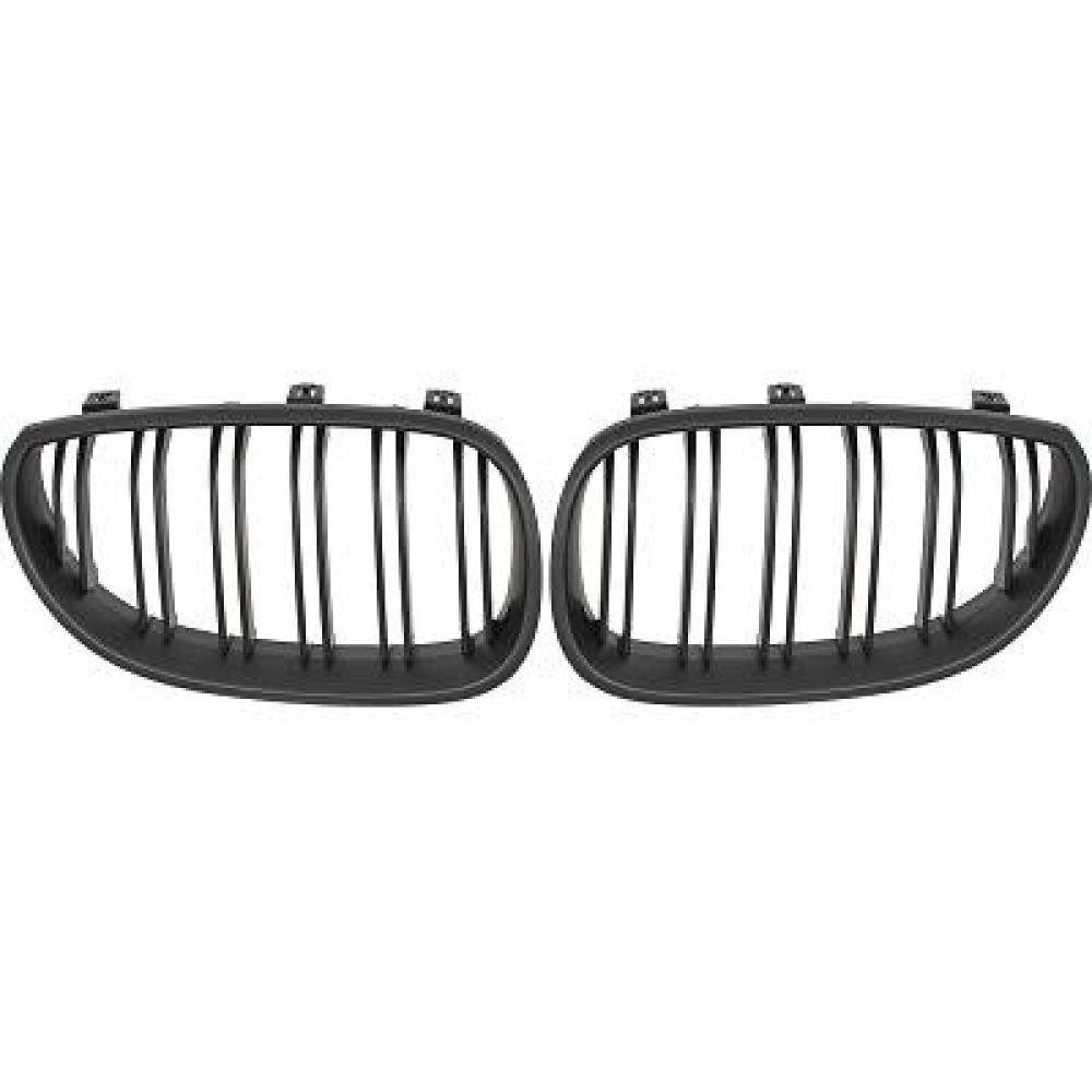 Elément insertable, grille de radiateur BMW 5-Reihe (E60/61) 03-07