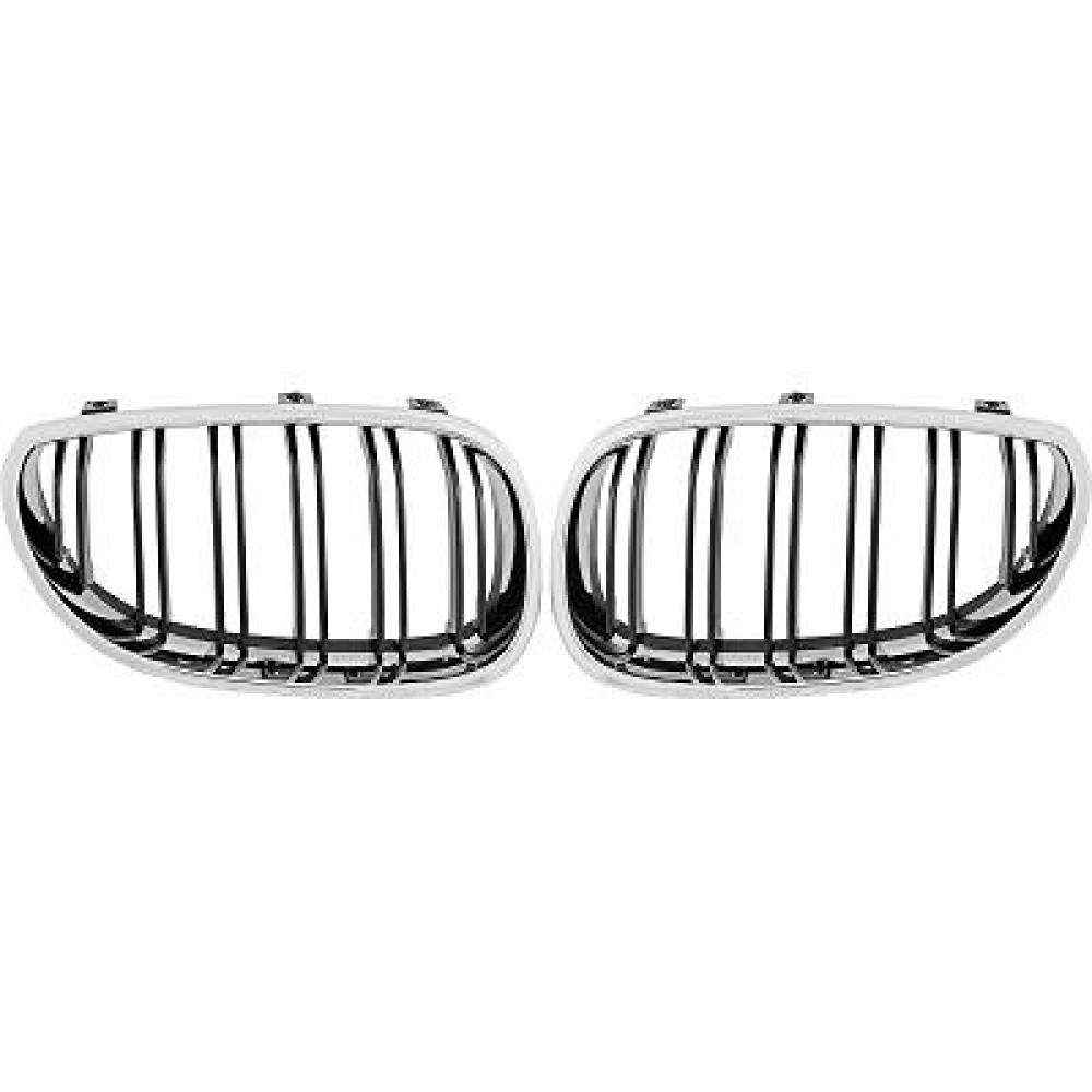 Elément insertable, grille de radiateur BMW 5-Reihe (E60/61) 03-07