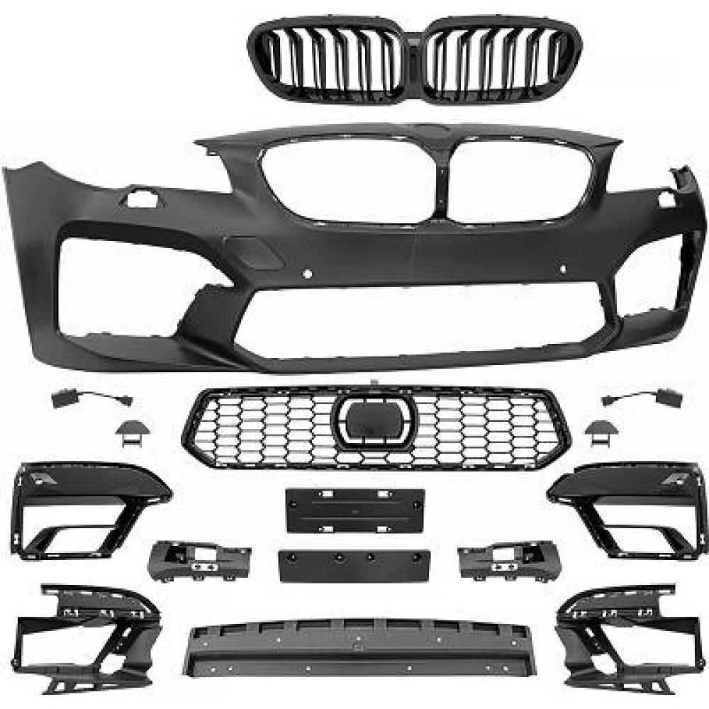 Pare-chocs avant BMW 5-Reihe (F10/11 LCI) 13-17