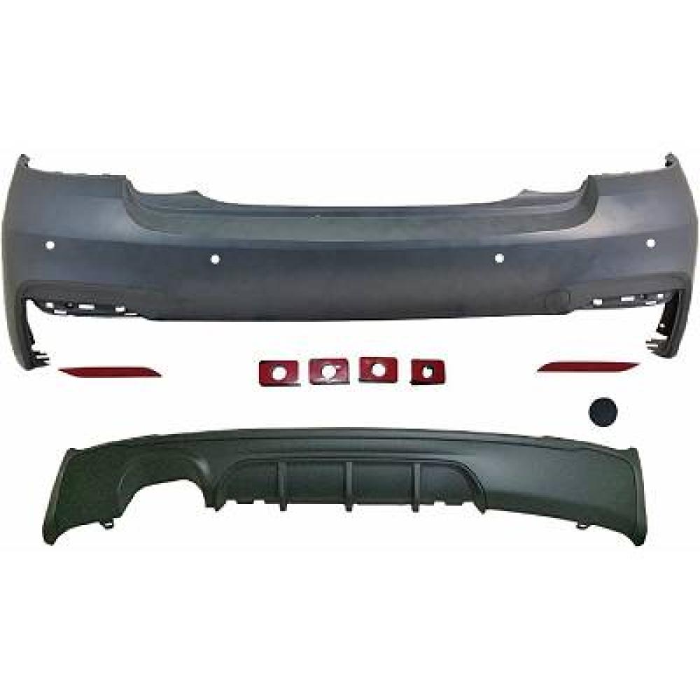 Pare-chocs arrière BMW 2-Reihe (F22/F23/F87) 13-20 + parktronic