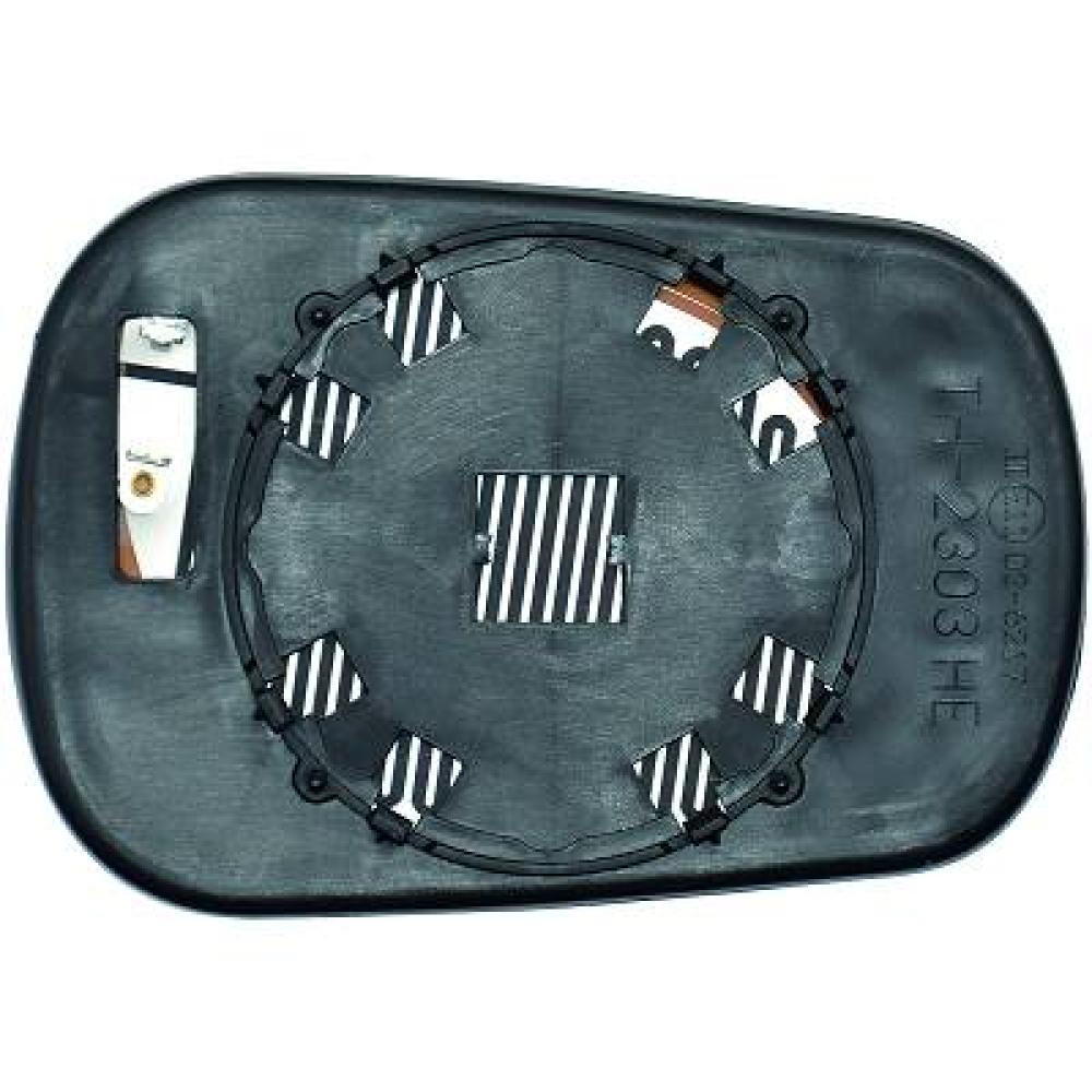 Verre de rétroviseur, rétroviseur extérieur gauche Ford Fiesta 02-05