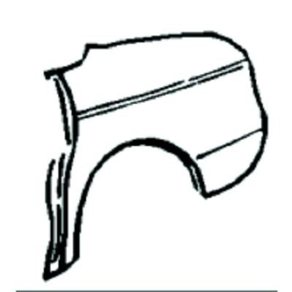 Baguette et bande protectrice, panneau latérale arrière droite Mercedes 200-280E(W123) 76-84