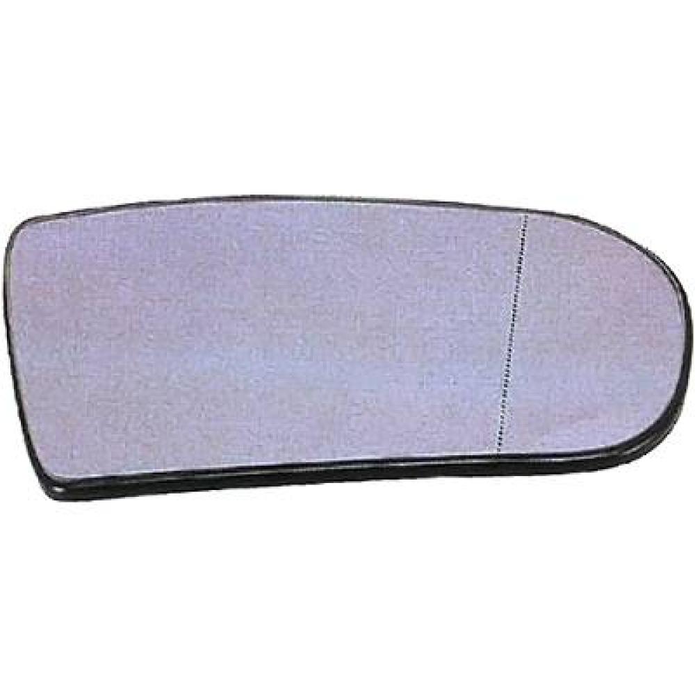 Verre de rétroviseur, rétroviseur extérieur gauche Mercedes E-Kl.(W210) 99-02