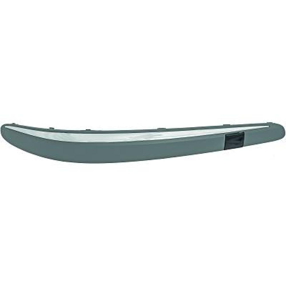 Baguette et bande protectrice, pare-chocs avant droite Mercedes E-Kl.E220-500 W211 02-06