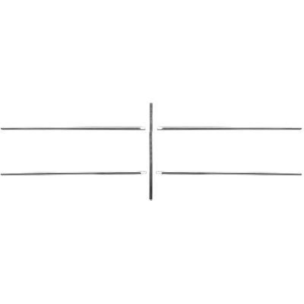 Baguette et bande protectrice, grille de radiateur Mercedes 190E/D(W201) 82-93