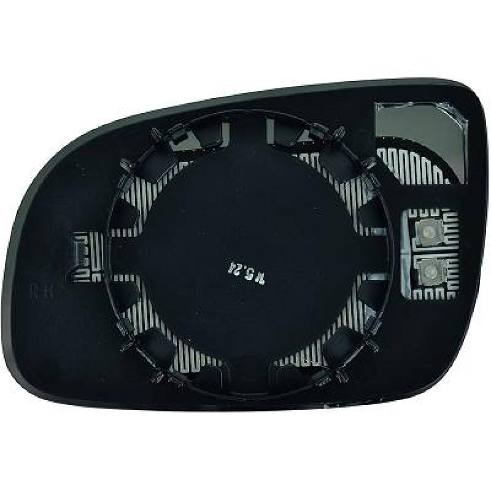 Verre de rétroviseur, rétroviseur extérieur droite Volkswagen Lupo 98-05