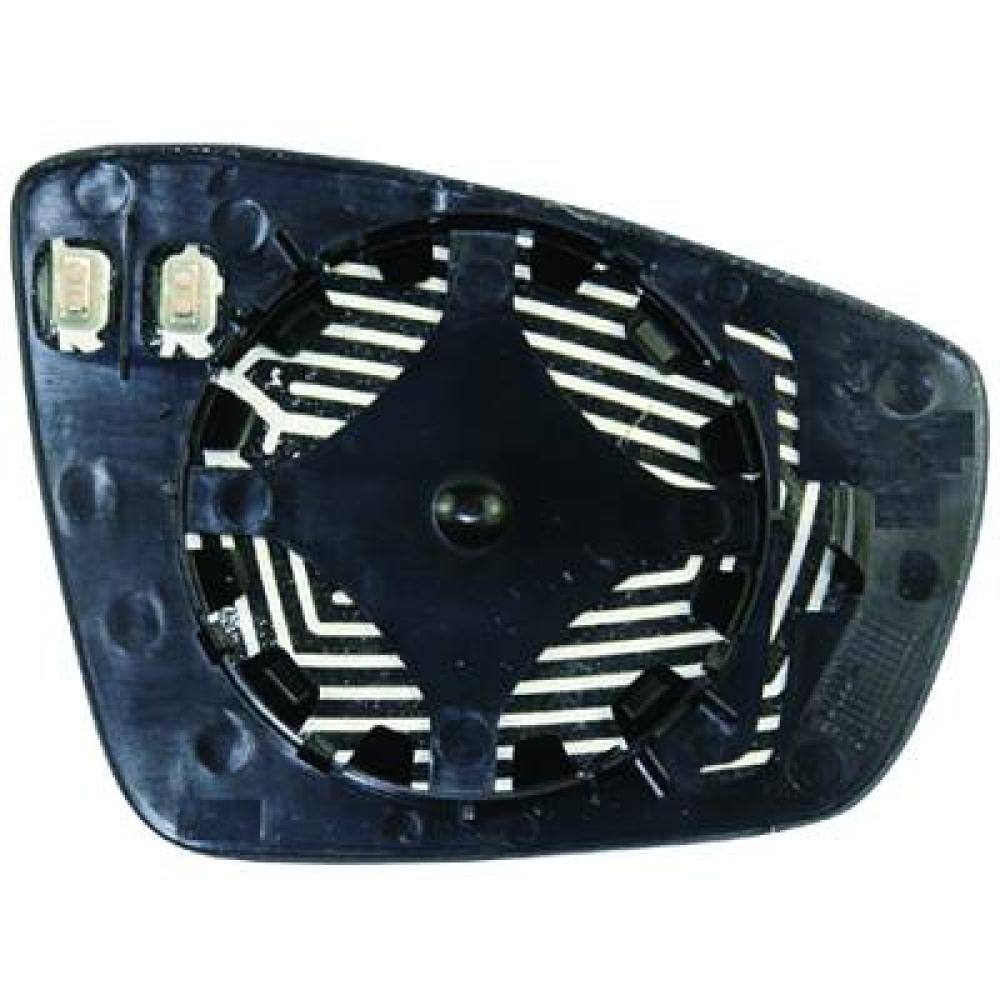 Verre de rétroviseur, rétroviseur extérieur droite Volkswagen Polo 3/5 trg. 09-14
