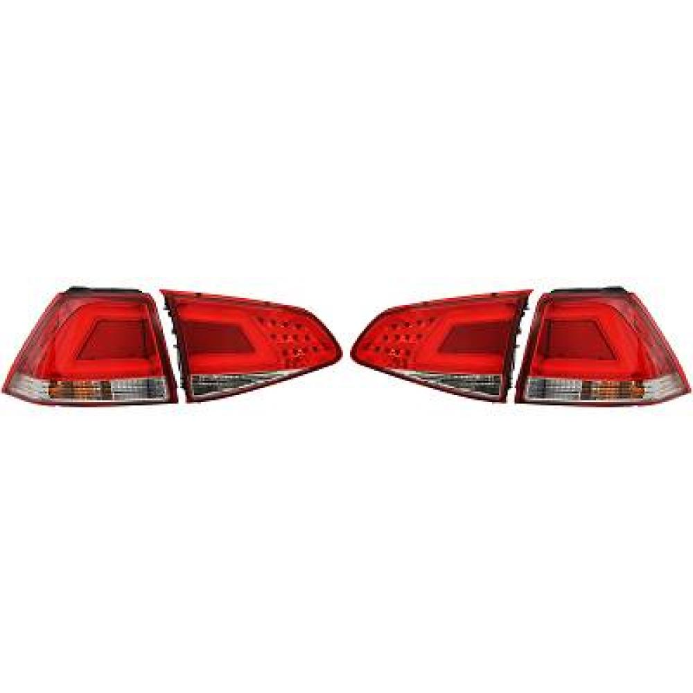 Kit de feux arrières Volkswagen Golf VII Limousine 12-17