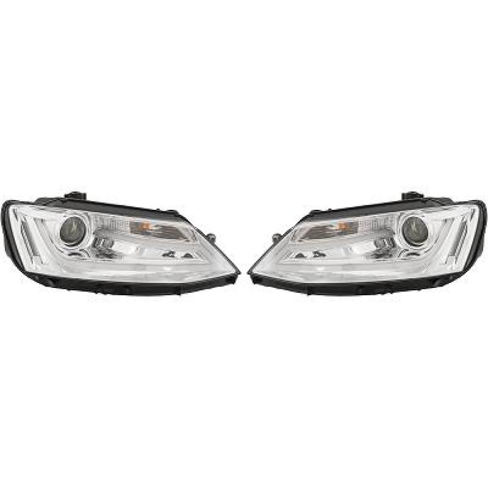 Kit de projecteurs principaux Volkswagen Jetta VI 11-13