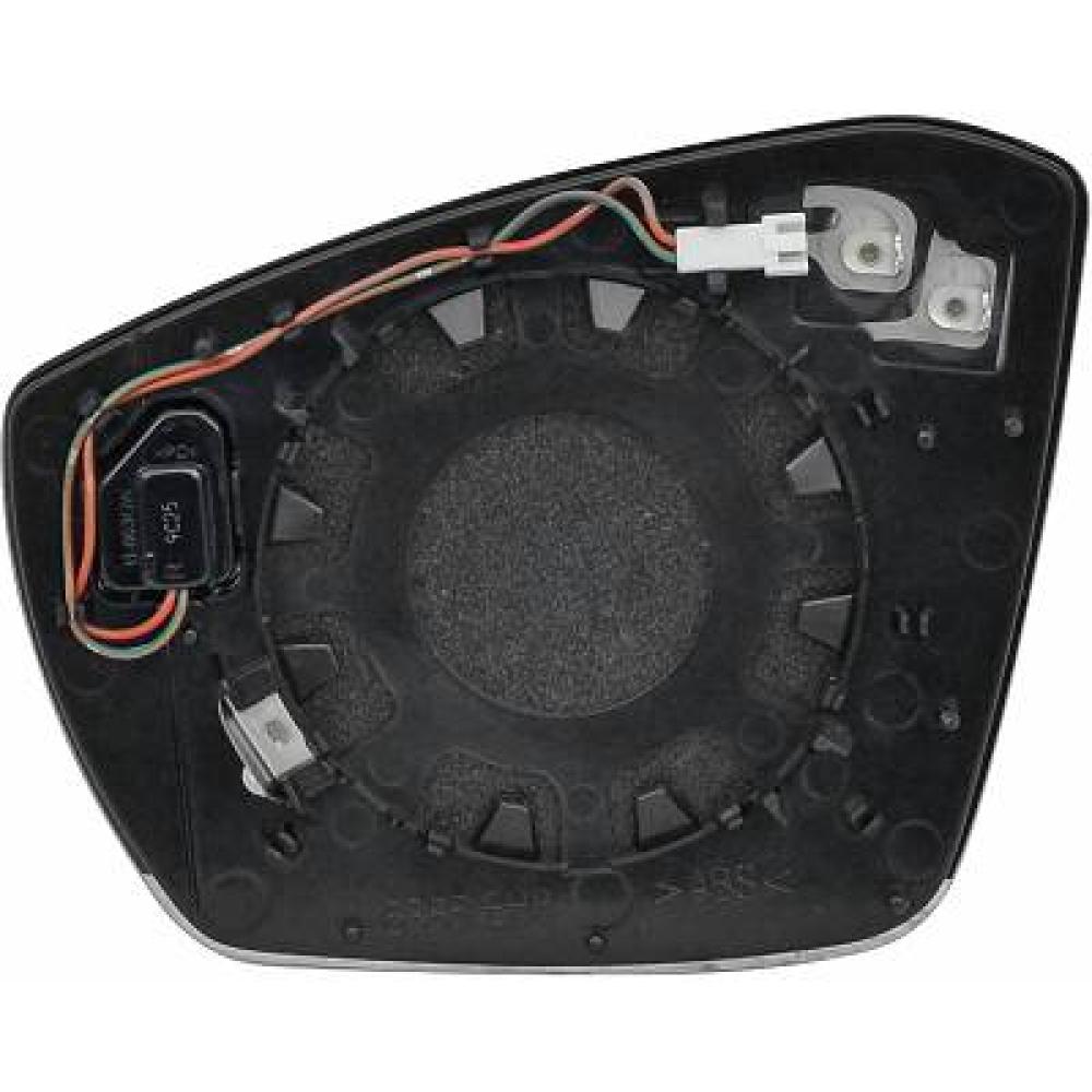 Verre de rétroviseur, rétroviseur extérieur droite Volkswagen T-Roc 18->>