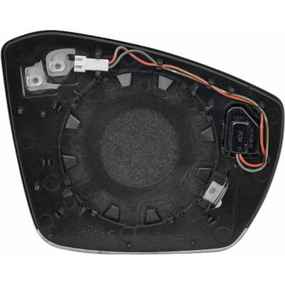 Verre de rétroviseur, rétroviseur extérieur gauche Volkswagen T-Roc 18->>