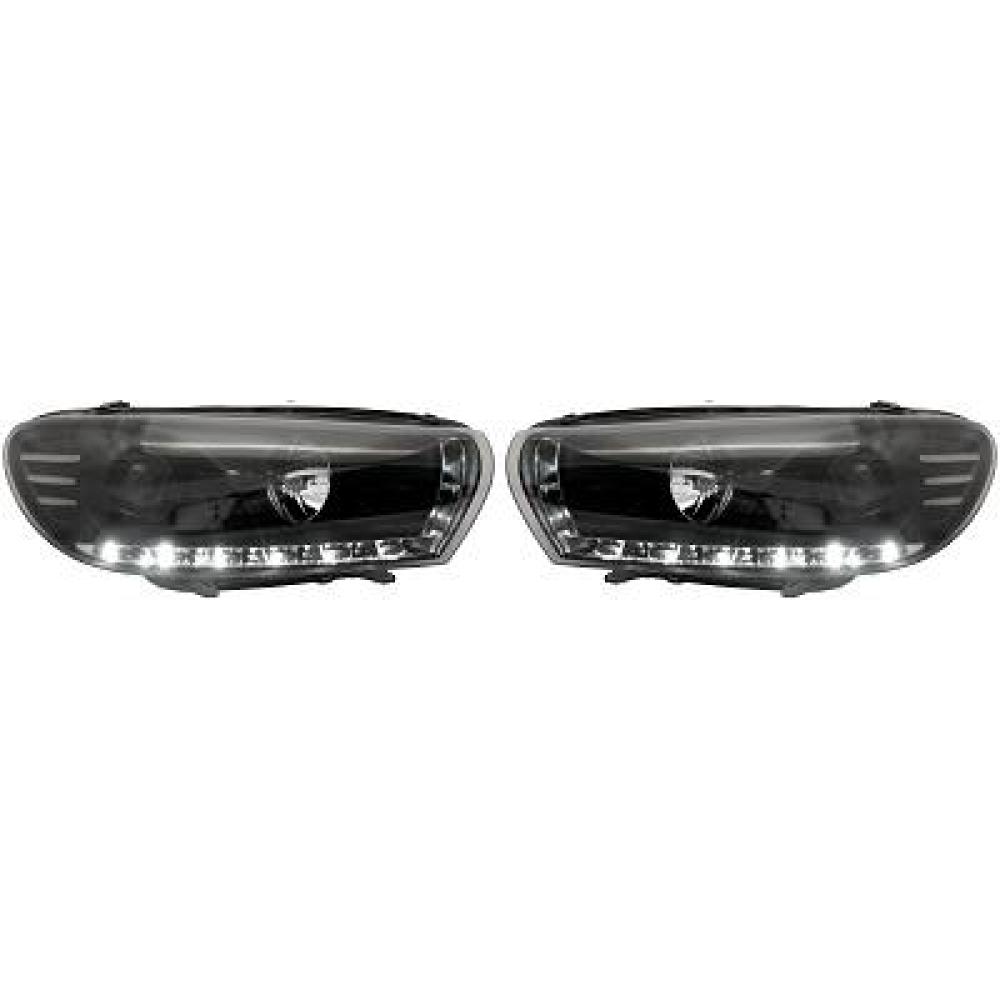 Kit de projecteurs principaux Volkswagen Scirocco 08 - 03.14
