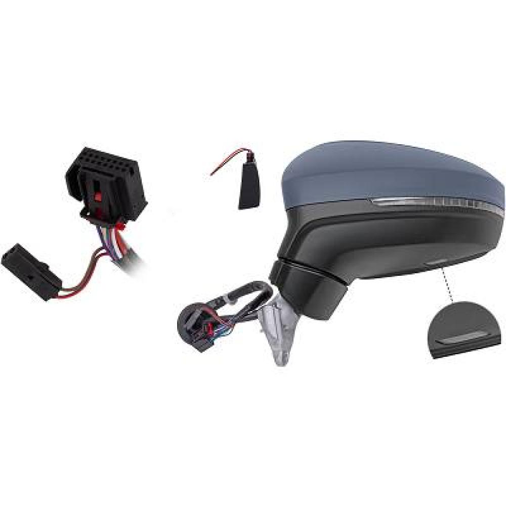 Rétroviseur extérieur gauche Volkswagen Tiguan (AD/AX) 21->>