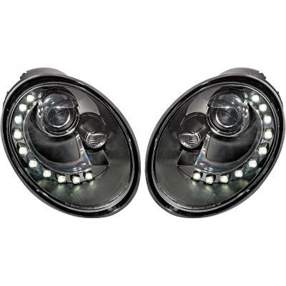 Kit de projecteurs principaux Volkswagen New Beetle 98-11