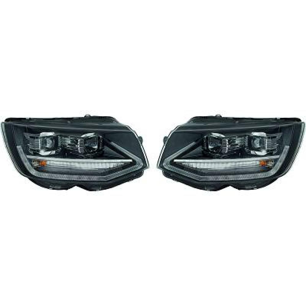 Kit de projecteurs principaux Volkswagen T6 Multivan/Caravelle 15-19