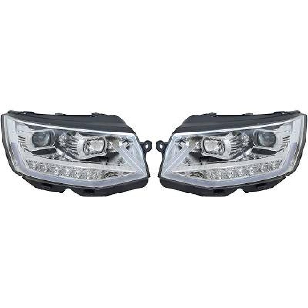 Kit de projecteurs principaux Volkswagen T6 Multivan/Caravelle 15-19