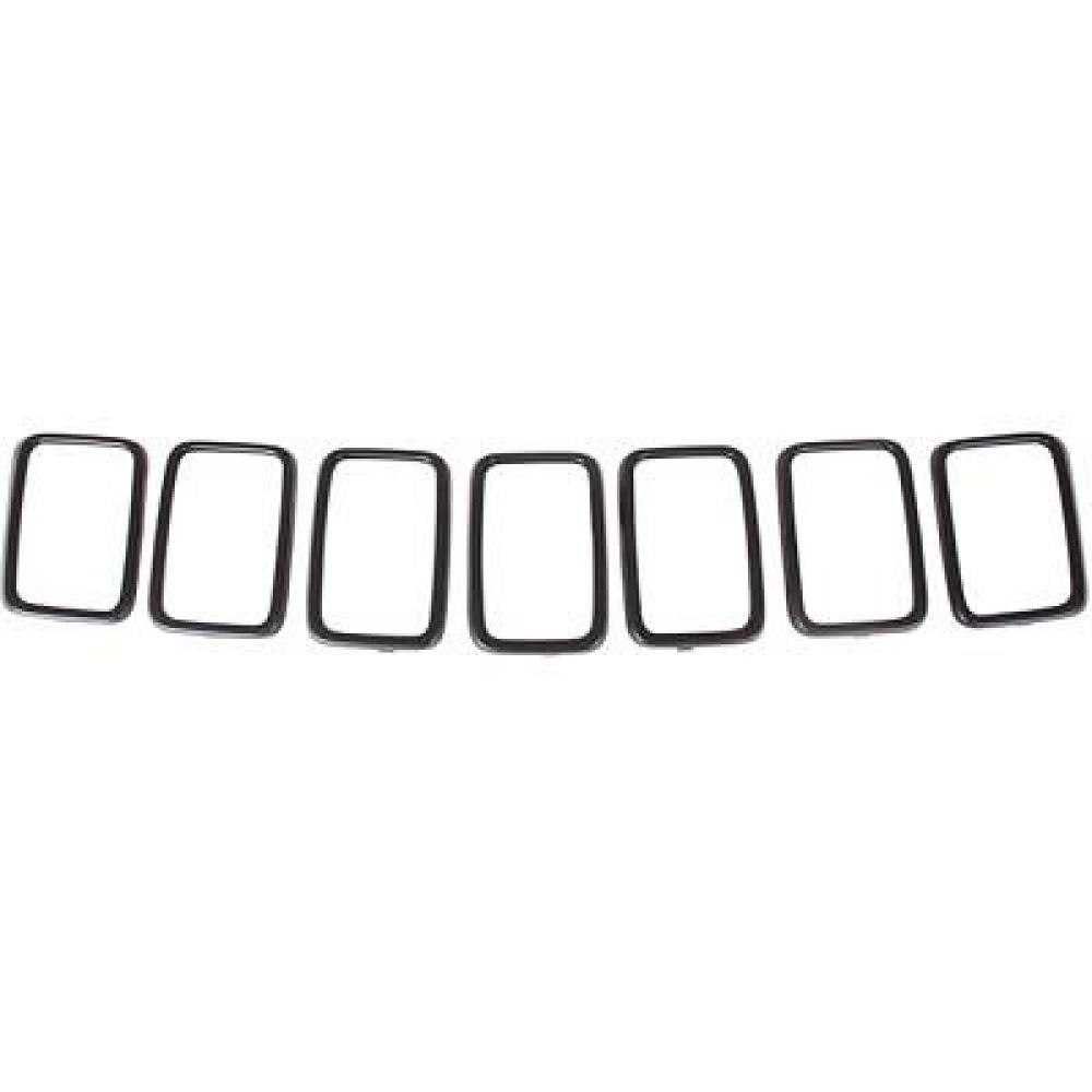 Jeu de baguettes et bandes protectrices, grille de radiateur Chrysler Grand Grand Cherokee 17->>