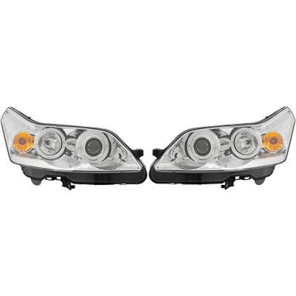 Kit de projecteurs principaux Citroen C4 3/5 türig 04-09