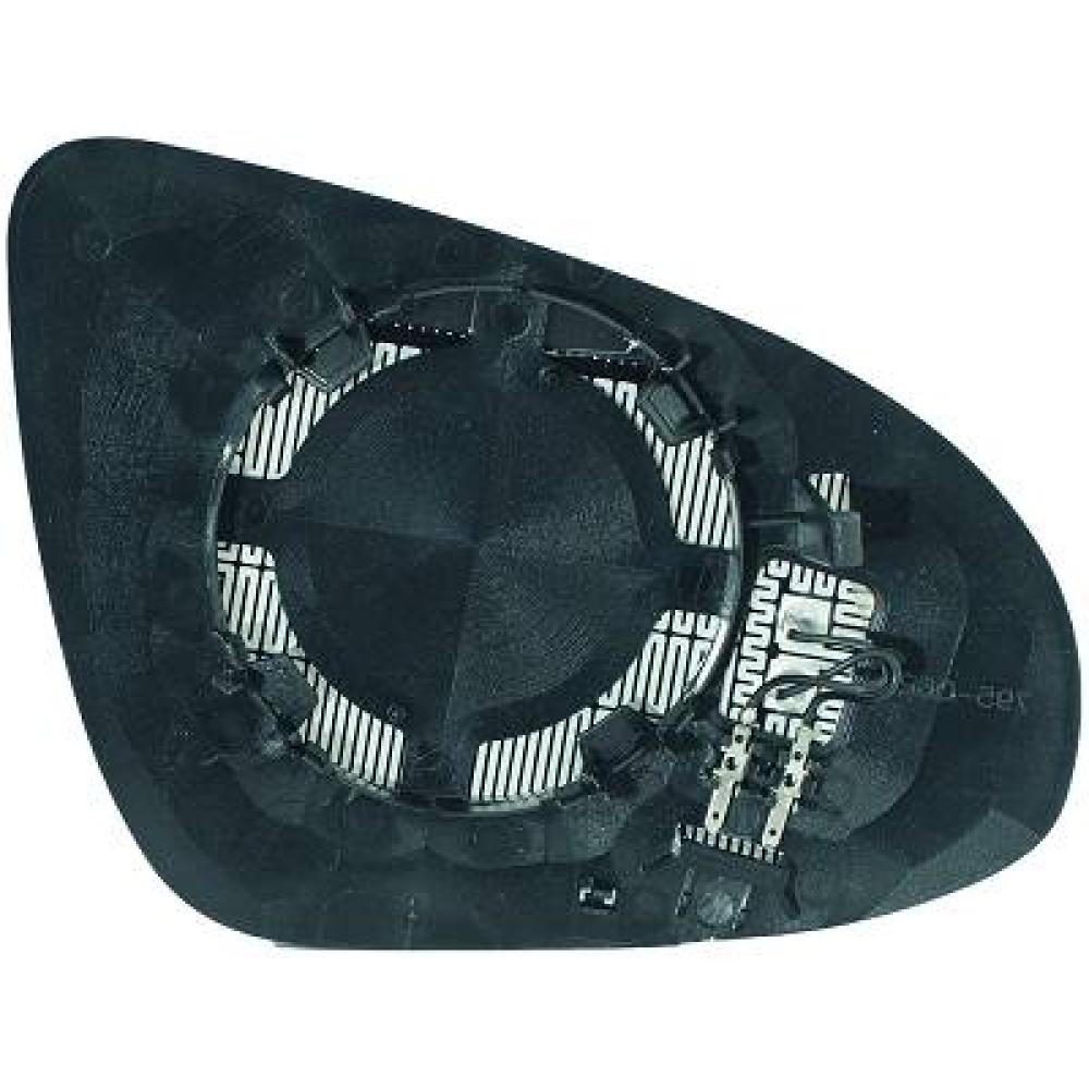 Verre de rétroviseur, rétroviseur extérieur gauche Citroen C1 14->>