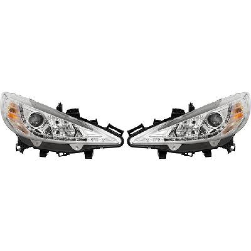 Kit de projecteurs principaux Peugeot 207 06-12