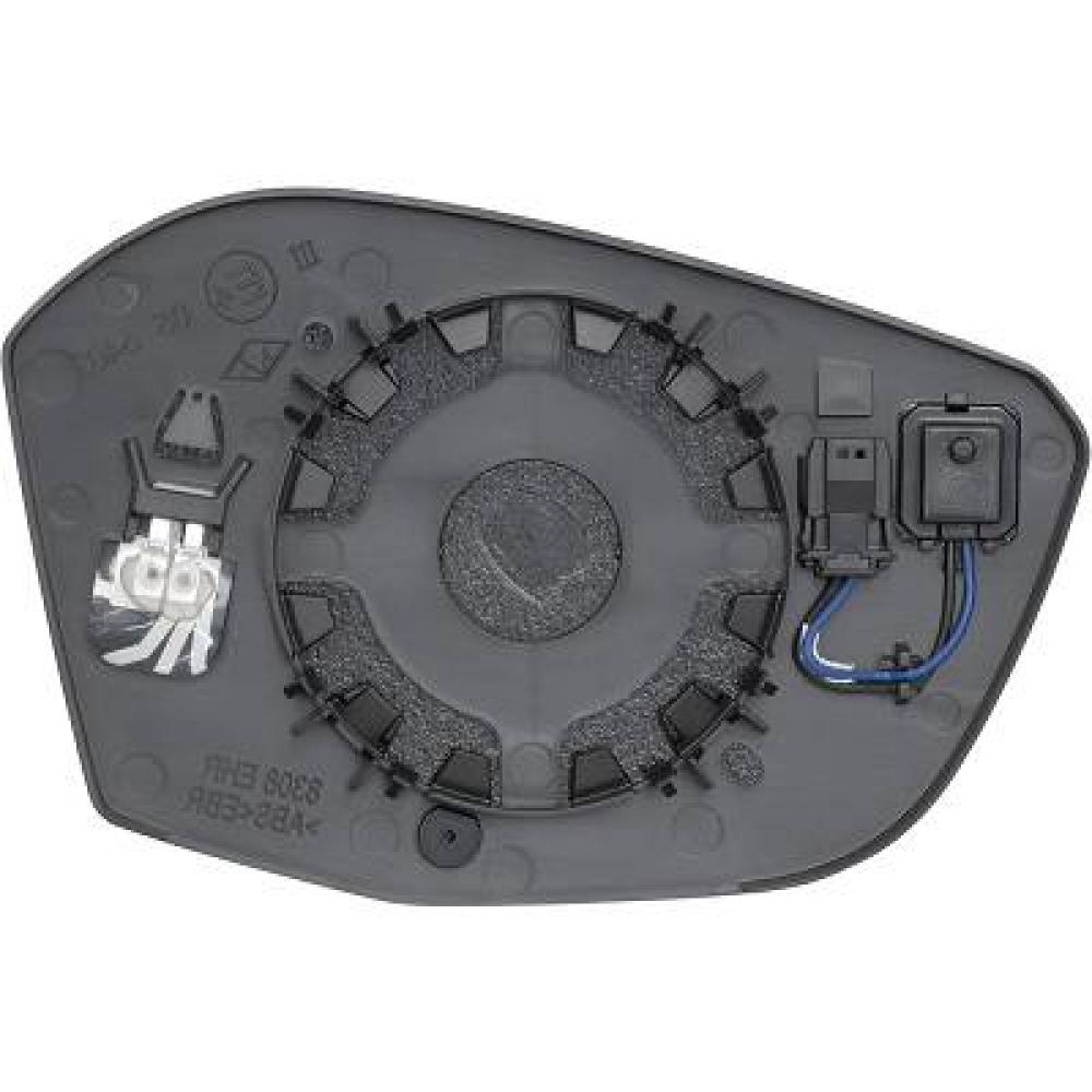 Verre de rétroviseur, rétroviseur extérieur gauche Citroen C4 21->>