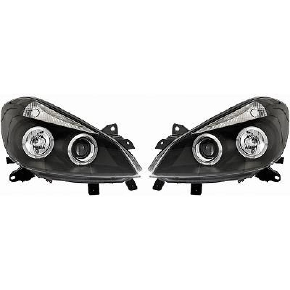 Kit de projecteurs principaux Renault Clio III 05-09