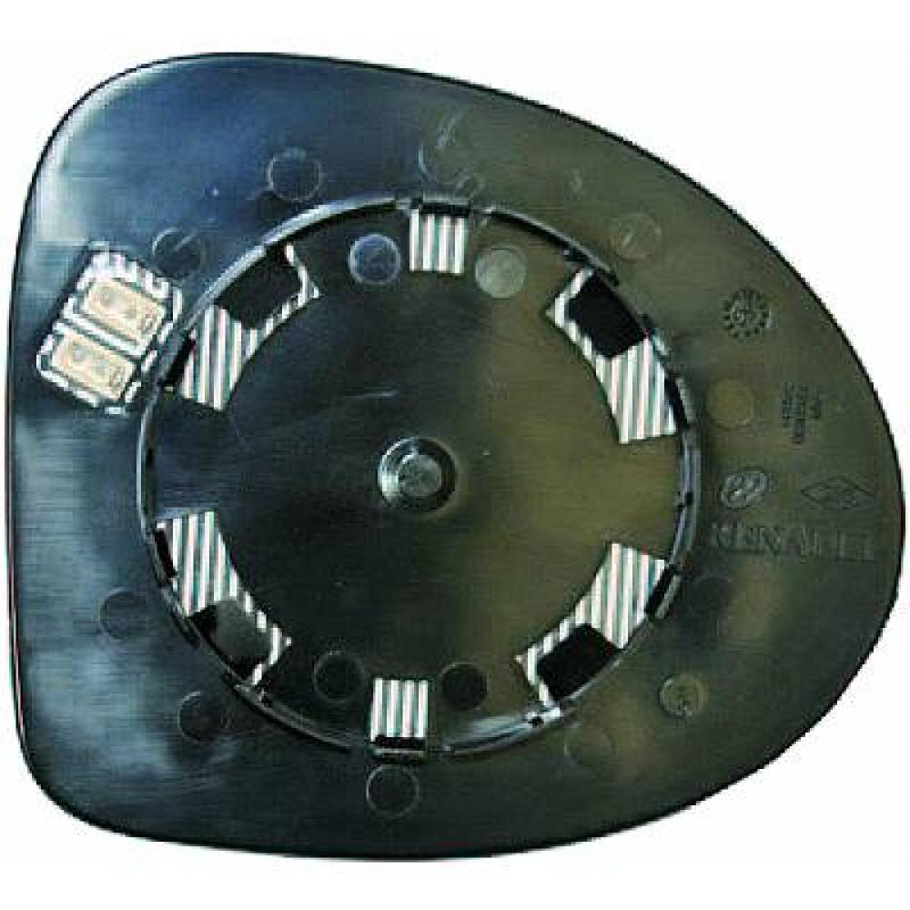 Verre de rétroviseur, rétroviseur extérieur droite Renault Twingo 07-11