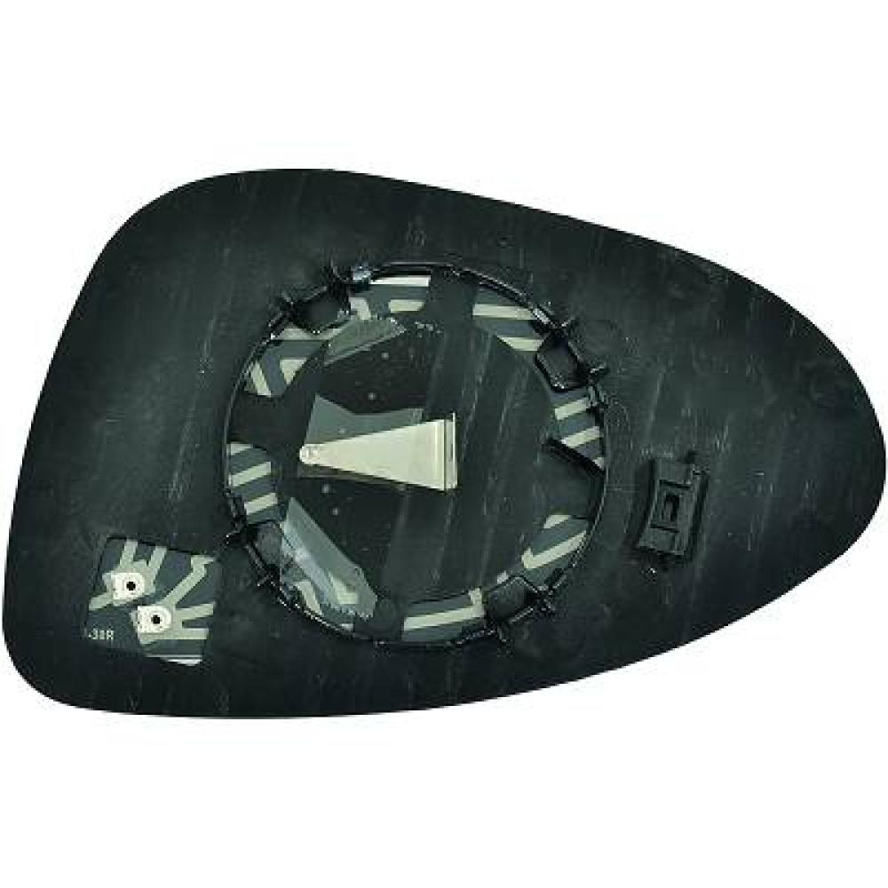 Verre de rétroviseur, rétroviseur extérieur droite Chevrolet/Daewoo Aveo Fliess-/Stufenheck 11->>