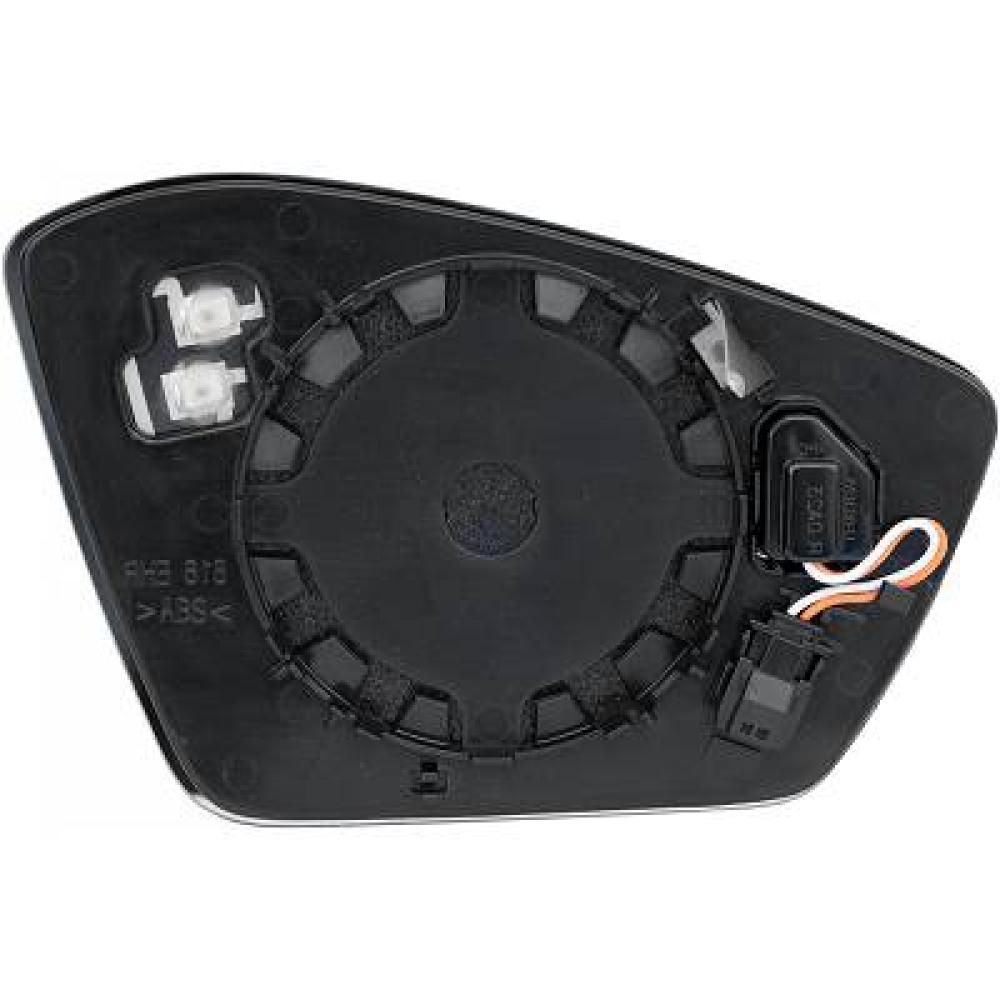 Verre de rétroviseur, rétroviseur extérieur gauche Skoda Superb Lim./Kombi 15-19
