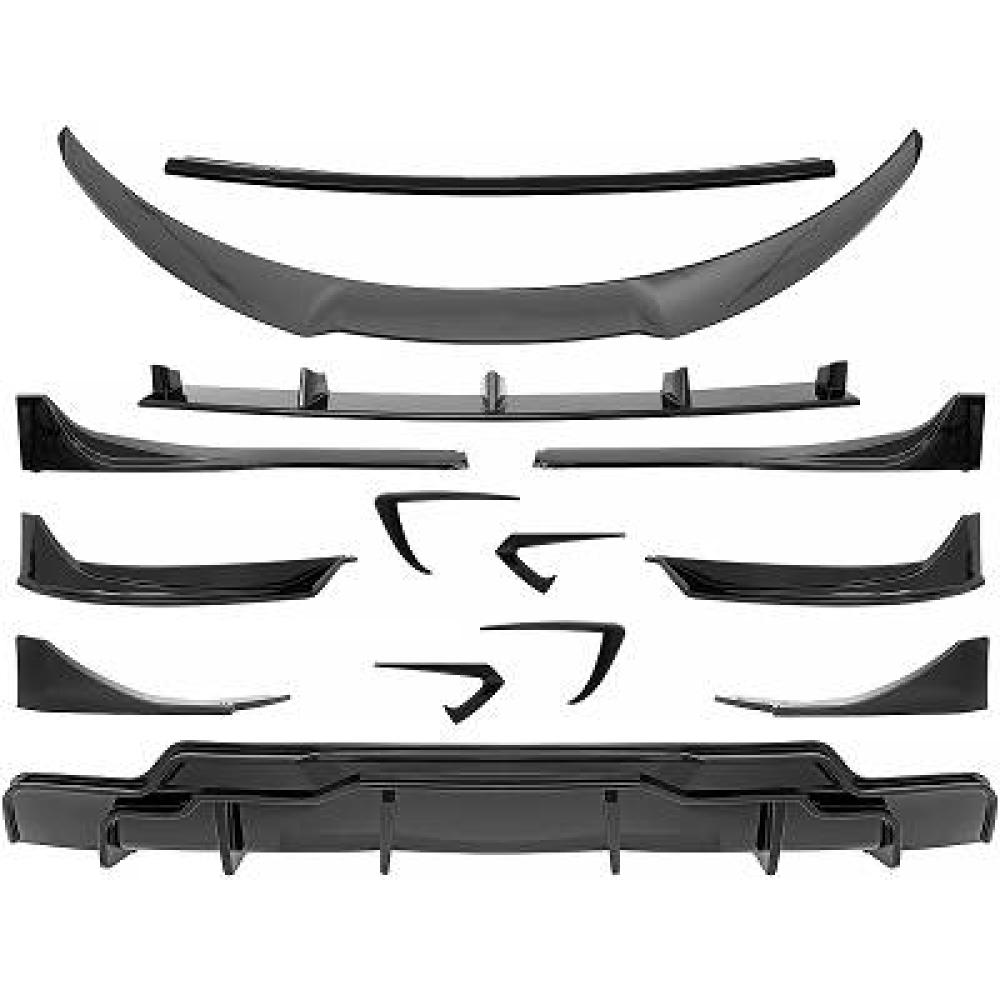 Spoiler avant Tesla Model 3 17->>