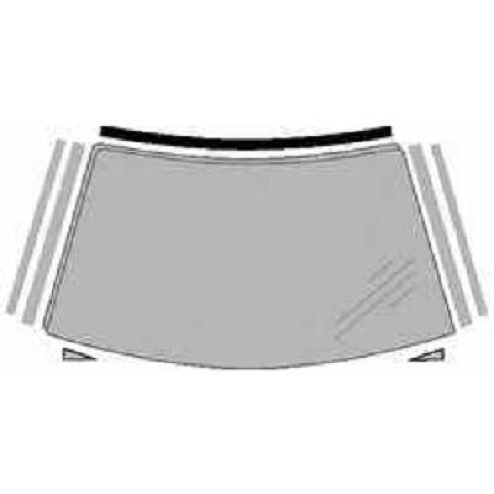 Baguette et bande protectrice, pare-brise supérieur Audi A4 Lim/Avant(8D2) 94-98