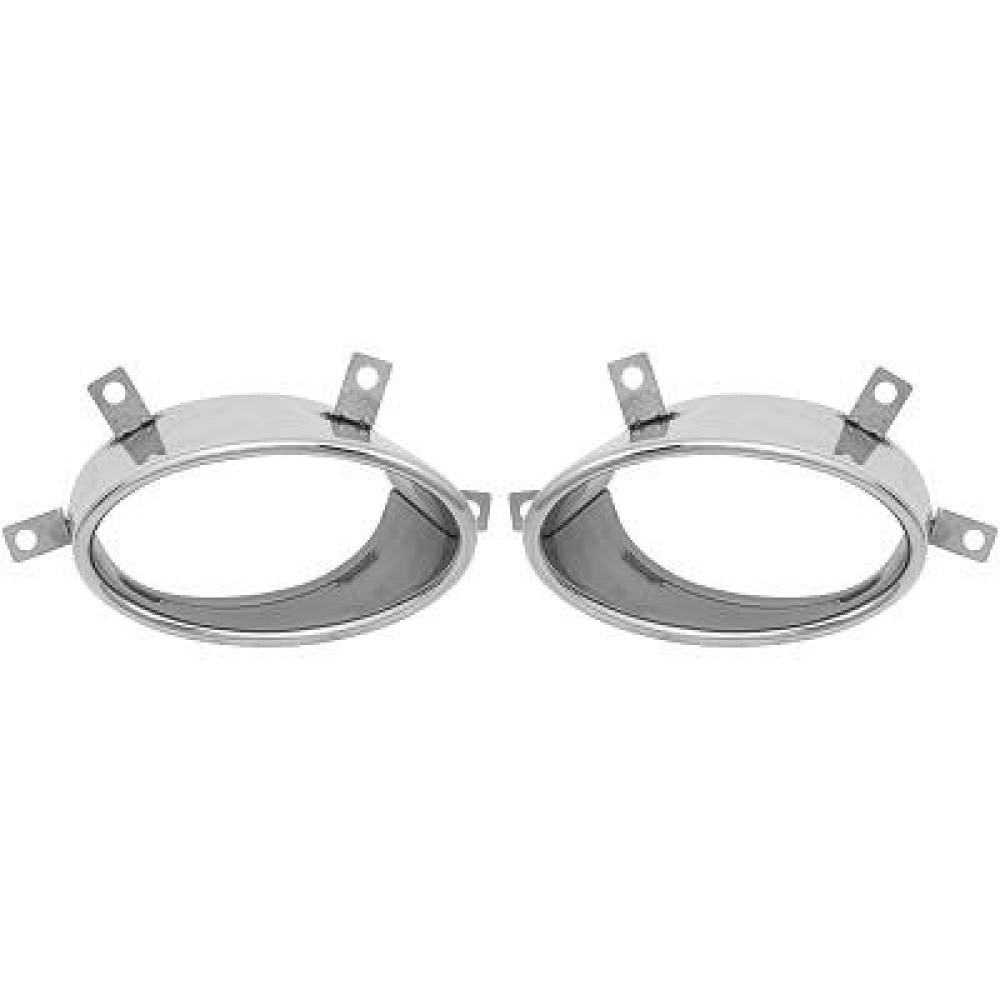 Enjoliveur, pare-chocs arrière Audi A6 15-18